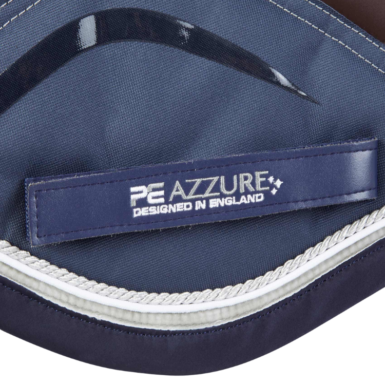 Tapis De Selle Premier Equine Satin Azzure Jumping Marron