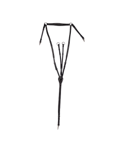 Collier De Chasse HV Polo Legacy Avec Martingale noir
