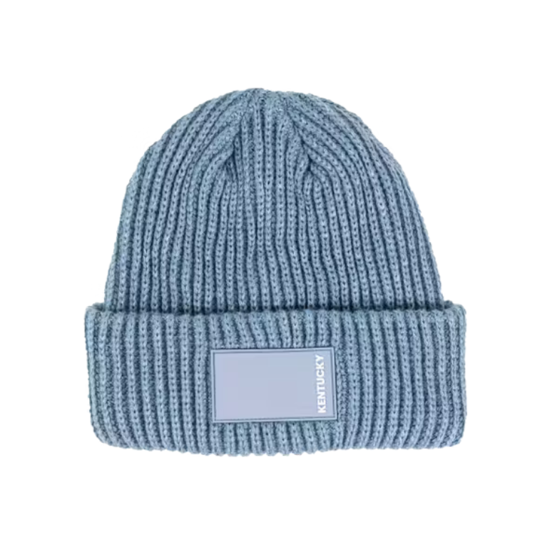 Bonnet Kentucky Rubber Logo BLEU CIEL