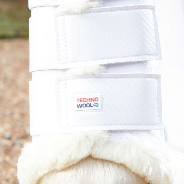 Guêtres Premier Equine Techno Antérieurs et Postérieurs Blanc