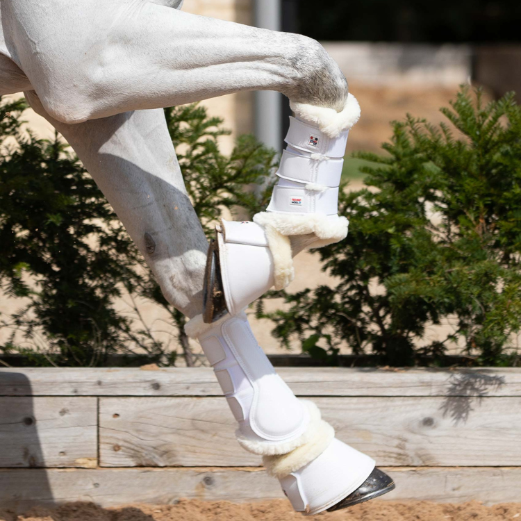 Guêtres Premier Equine Techno Antérieurs et Postérieurs Blanc