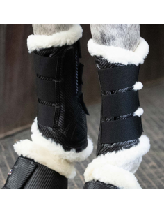 Guêtres Premier Equine Techno Antérieurs et Postérieurs Noir