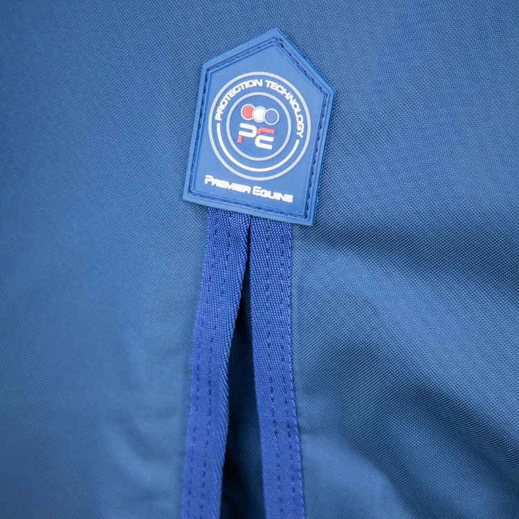 Couverture Premier Equine Buster Storm 420g Avec Couvre Cou Marine