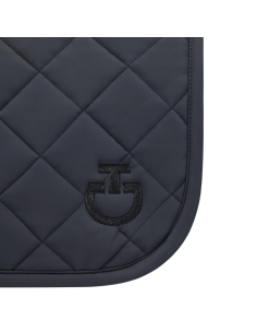 Tapis D'écurie Cavalleria Toscana CT Cotton Noir - Taille 145 Cm Pour Cheval