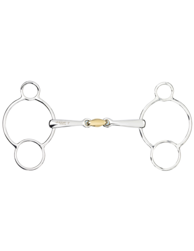 Stübben 3 Ring Gags Double Jointed Bit 2280