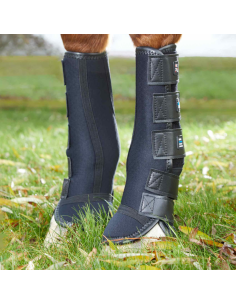 Premier Equine Horse Turnout Mud Fever Boots Black
