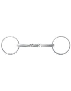 Mors 2 Anneaux Stübben Double Brisure En Acier Inox 2722