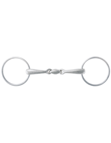 Stübben Double Jointed Stainless Steel Loose Rings Bit 2722