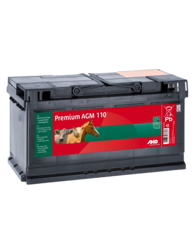 Prenium 12V AGM battery 110 Ah