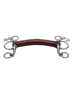 Mors Pelham Trust Petites Branches En Cuir