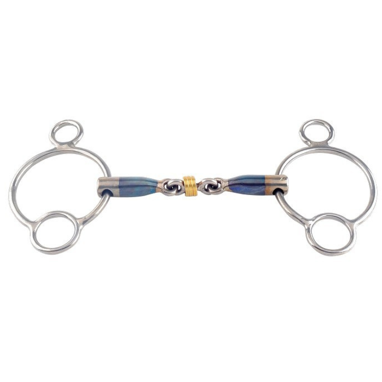 Mors Pessoa Allemand Trust Sweet Iron Double Brisure À Anneaux