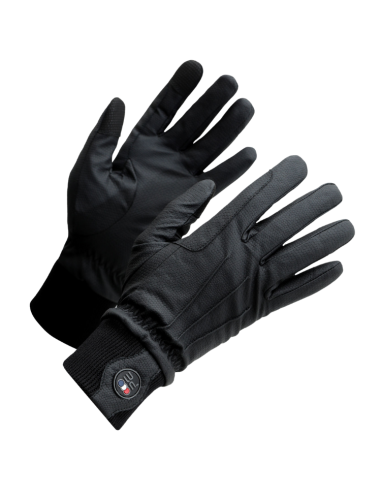 Gants D'équitation Premier Equine Dajour Waterproof Noir