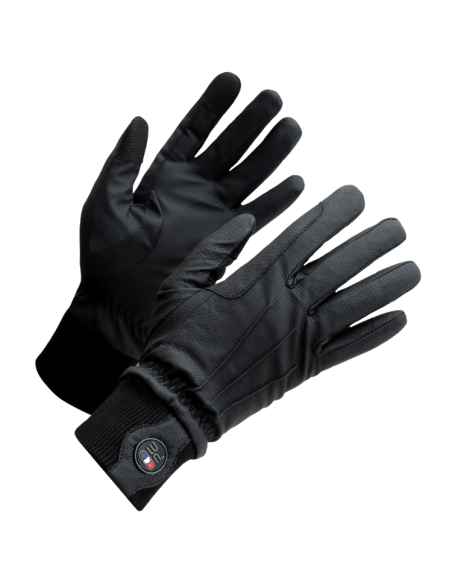 Gants D'équitation Premier Equine Dajour Waterproof Noir