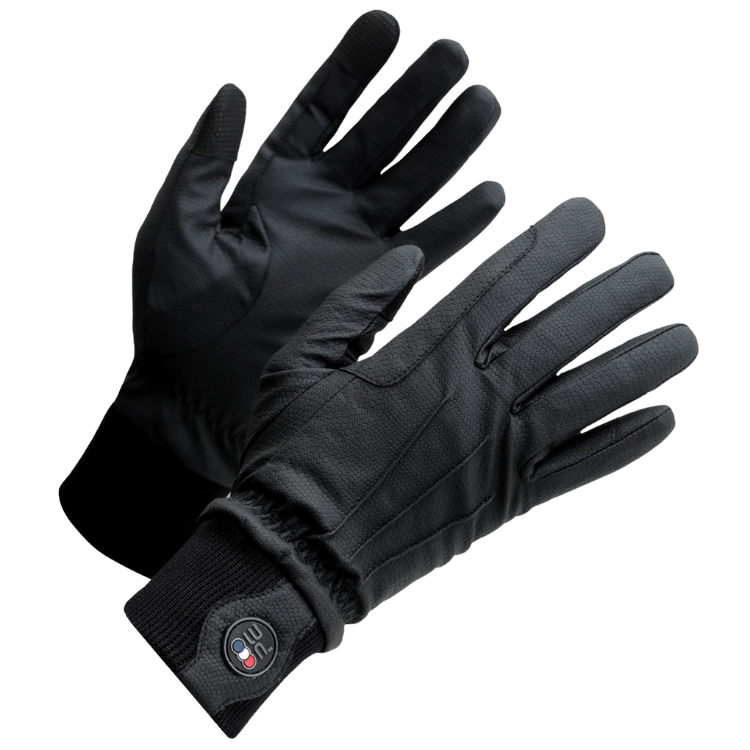 Gants D'équitation Premier Equine Dajour Waterproof Noir