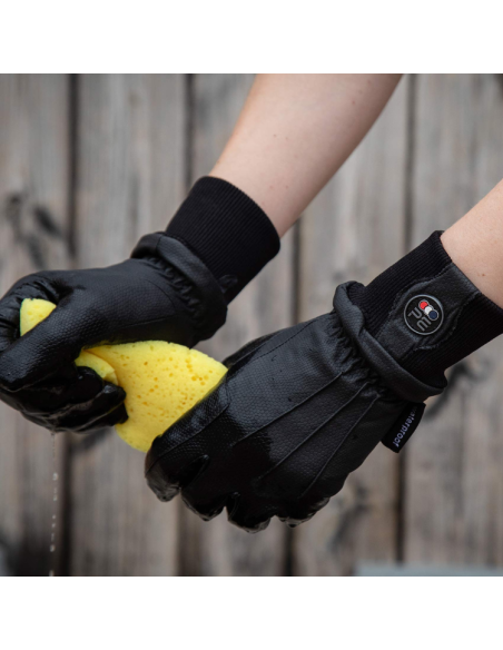Gants D'équitation Premier Equine Dajour Waterproof Noir