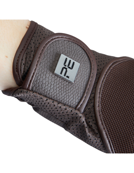 Gants D'équitation Premier Equine Mesh Presa Junior Marron