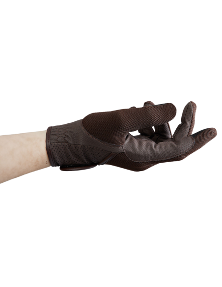 Gants D'équitation Premier Equine Mesh Presa Junior Marron