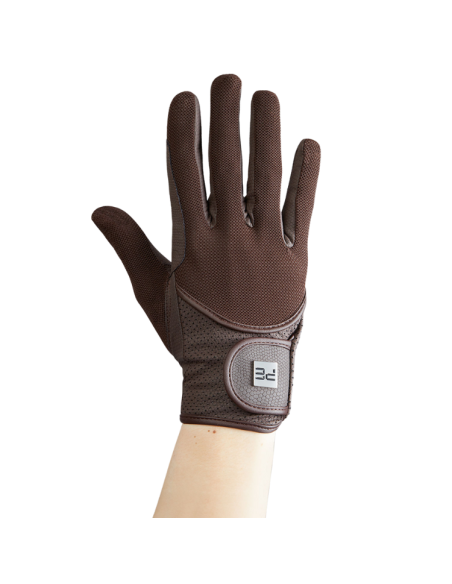 Gants D'équitation Premier Equine Mesh Presa Junior Marron