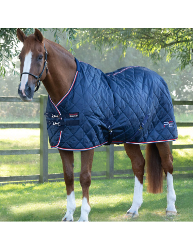 Couverture Premier Equine Stable Rug Tuscan 100grs Bleue