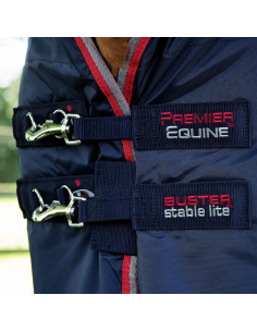 Couverture D'écurie Premier Equine Buster Lite 100g Bleu 2