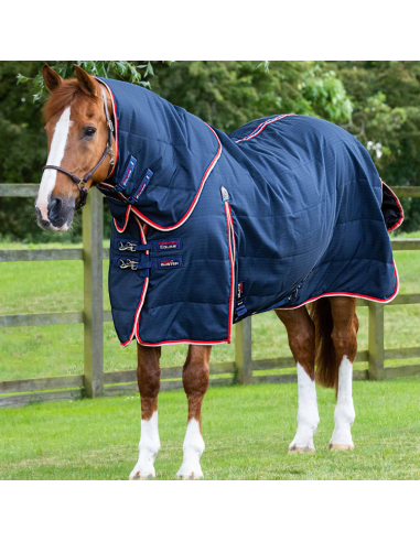 Premier Equine Stable Buster 100g Lightweight Stable Rug Navy