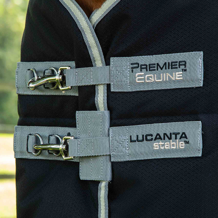 Couverture D'écurie Premier Equine Lucanta 100g Noir