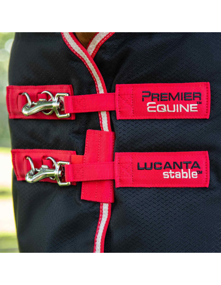 Couverture D'écurie Premier Equine Lucanta 200g Noir