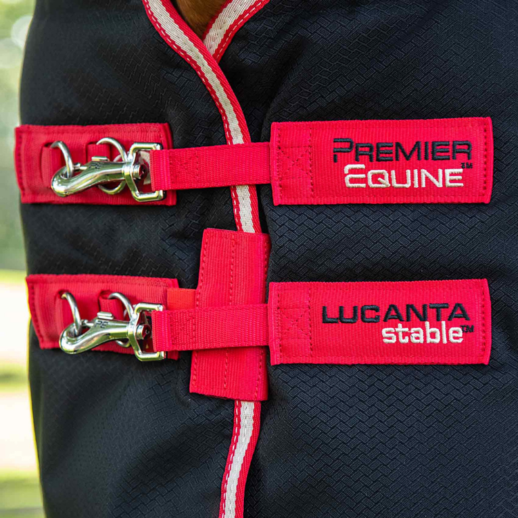 Couverture D'écurie Premier Equine Lucanta 200g Noir
