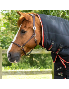 Couverture D'écurie Premier Equine Buster 200g Avec Couvre Cou Noir 2