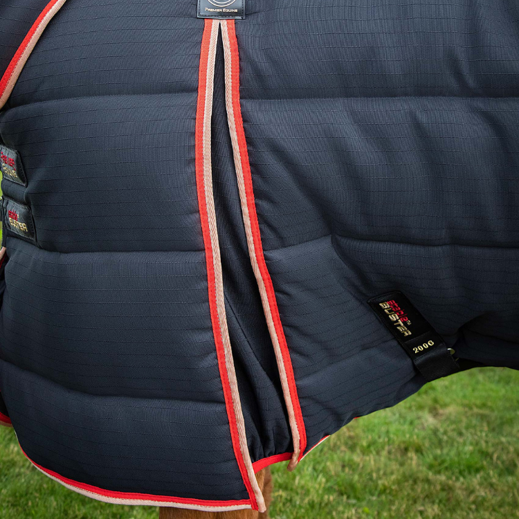Couverture D'écurie Premier Equine Buster 200g Avec Couvre Cou Noir