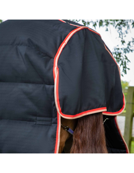 Couverture D'écurie Premier Equine Buster 200g Avec Couvre Cou Noir