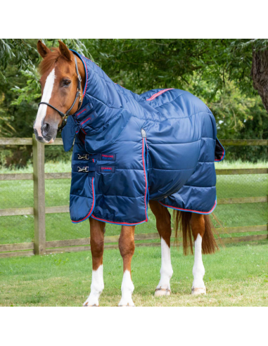 Premier Equine Combo Stable Rug 200g Navy