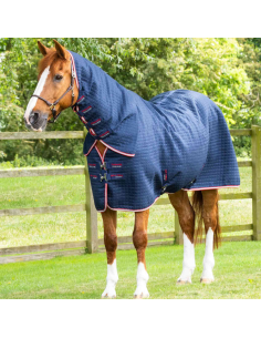 Couverture Séchante Premier Equine Combo Dry Tech Marine