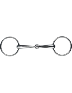 Feeling Stainless Steel Thin Ring Snaffle