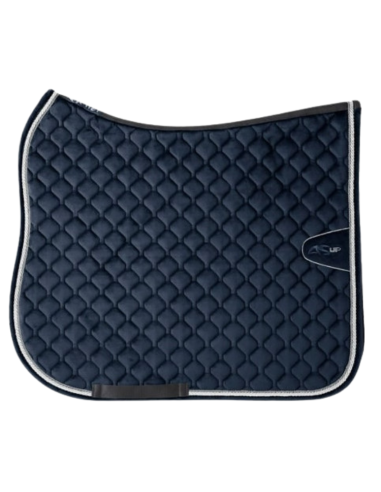 Tapis de Selle Anna Scarpati Quinoa 35 Dressage Marine