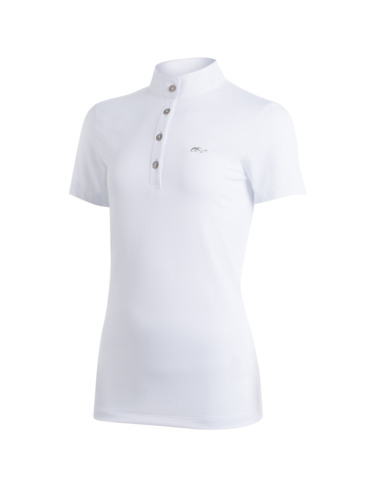 Anna Scarpati Francy Show Polo Shirt White