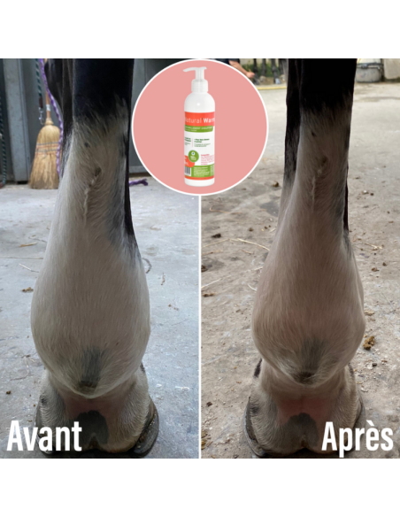 Gel Natural'Innov Natural'Warm Avant/après
