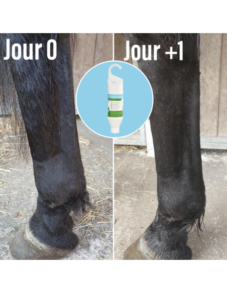 Gel Refroidissant Natural'Innov Natural'Flow Avant/après