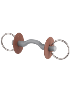 Mors 2 Anneaux Beris Avec Passage De Langue Anneau 6 cm