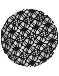 Résille Pour Cheveux Equithème Floral Noir