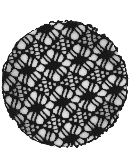 Résille Pour Cheveux Equithème Floral Noir