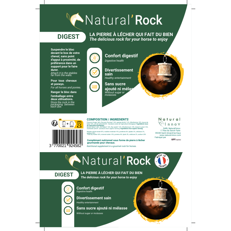 Pierre À Lécher Natural'Innov Natural'Rock 500g