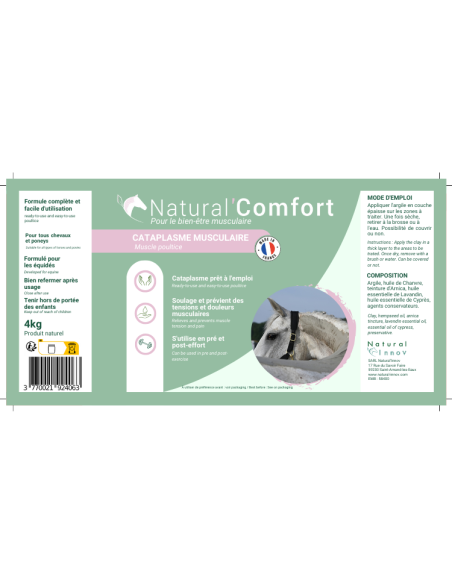 Argile Natural'Innov Natural’Comfort 1,3kg