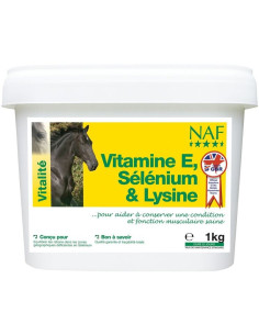 NAF Vitamine E, Sélénium & Lysine