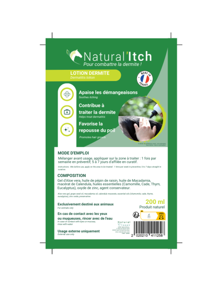 Lotion Anti-Démangeaisons Natural'Innov Natural'Itch 200ml