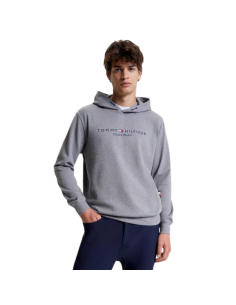 Sweat Tommy Equestrian à Capuche Williamsburg Unisex GRIS