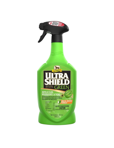 Spray Absorbine Ultra Shield Anti-Mouches Green
