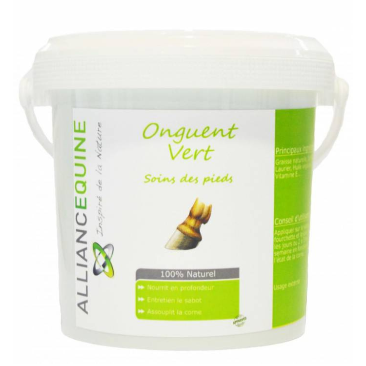 Onguent Alliance Equine Vert