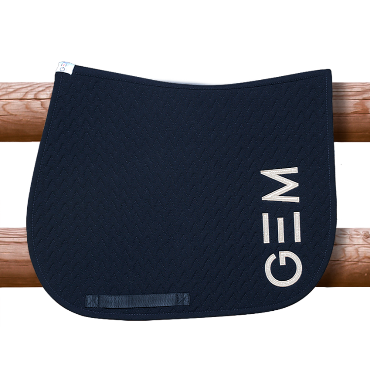 Tapis De Selle Gem Ten Marine