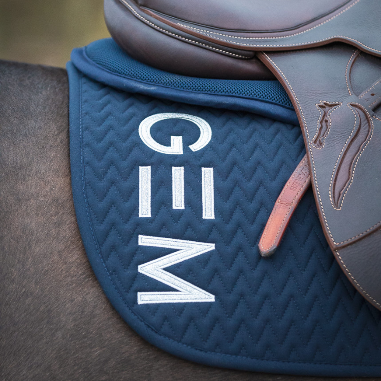 Tapis De Selle Gem Ten Marine